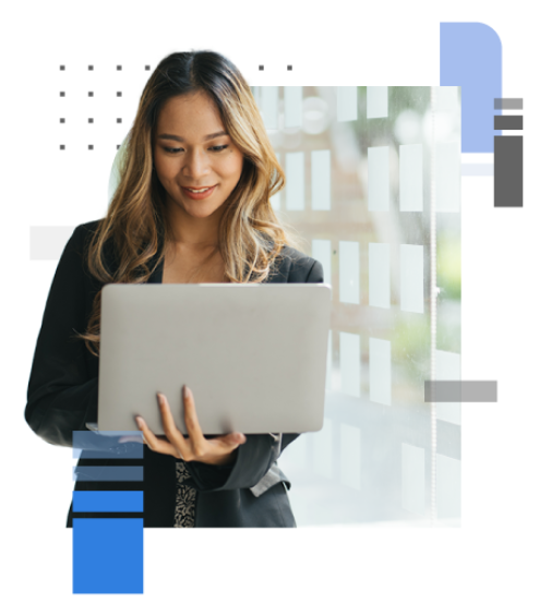 Women Looking at Laptop